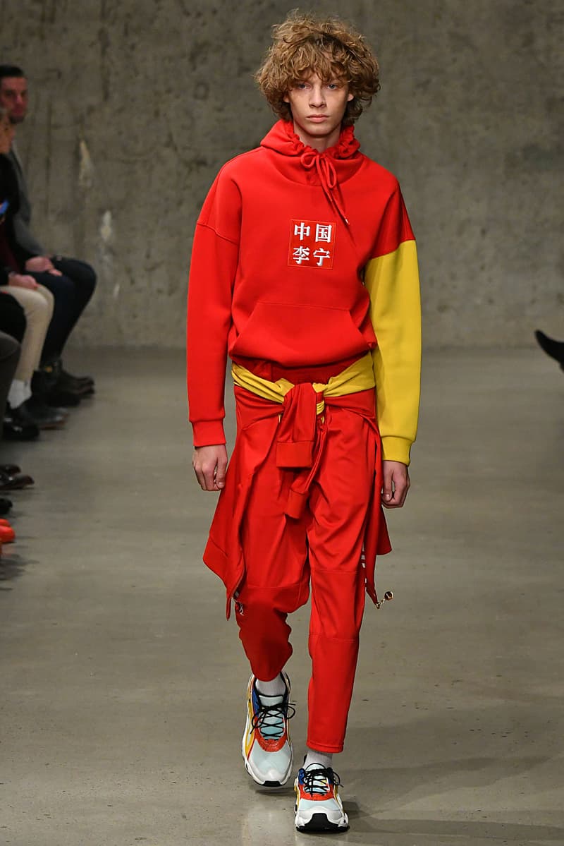 Li Ning New York Menswear Fall Winter 2018-1019 NYC February 2018