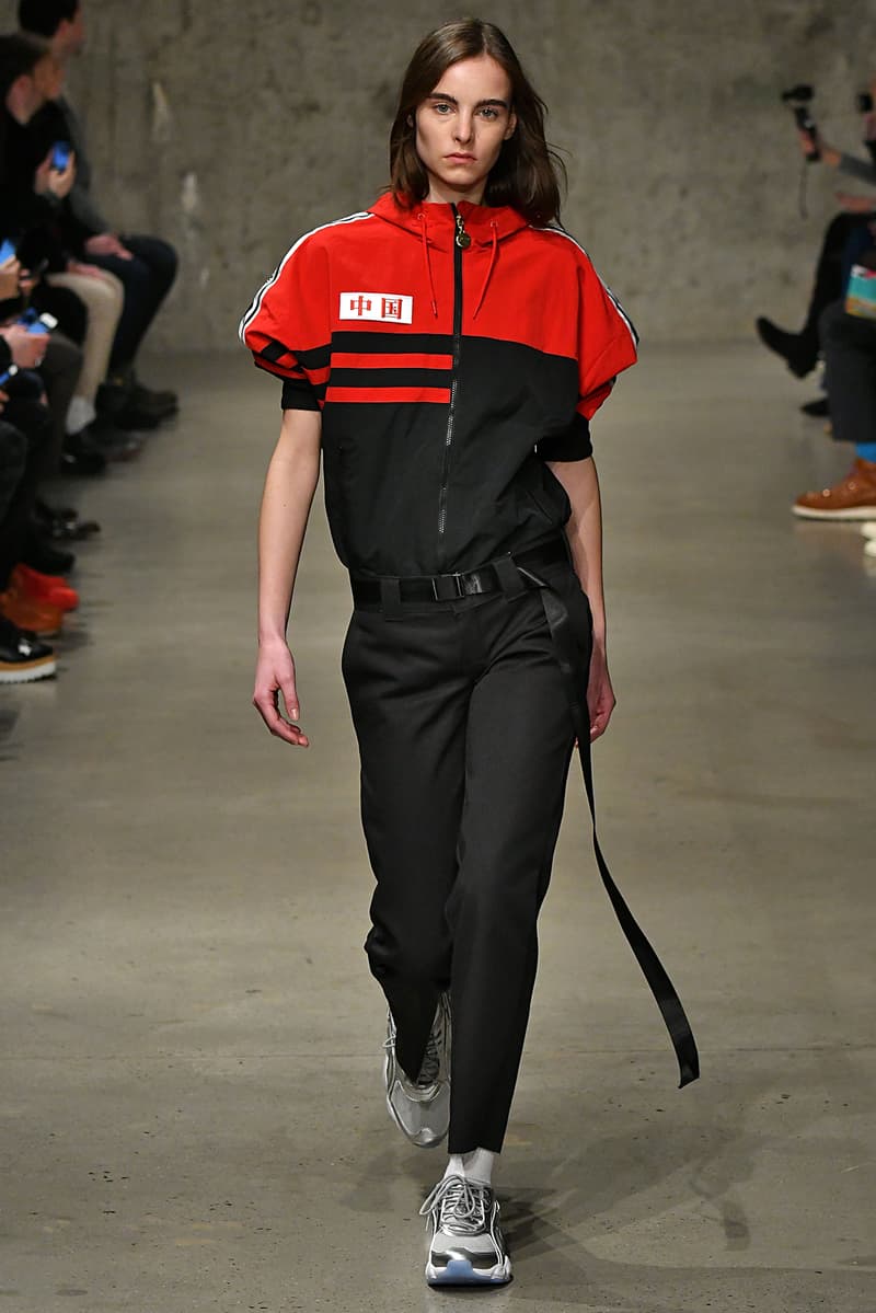 Li Ning New York Menswear Fall Winter 2018-1019 NYC February 2018