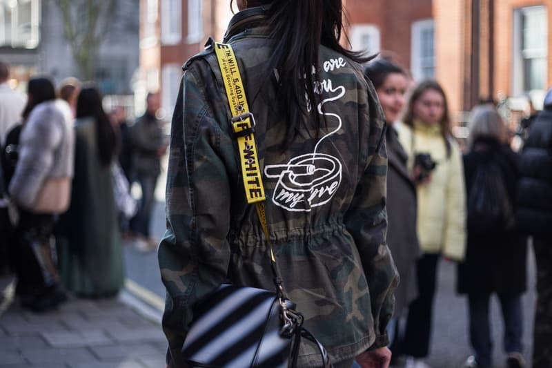 London Fashion Week Fall/Winter 2018 Streetsnaps Street Style