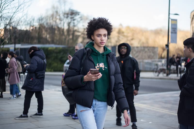 London Fashion Week Fall/Winter 2018 Streetsnaps Street Style