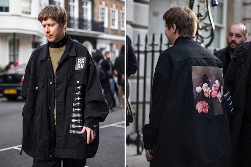 London Fashion Week Fall/Winter 2018 Streetsnaps Street Style