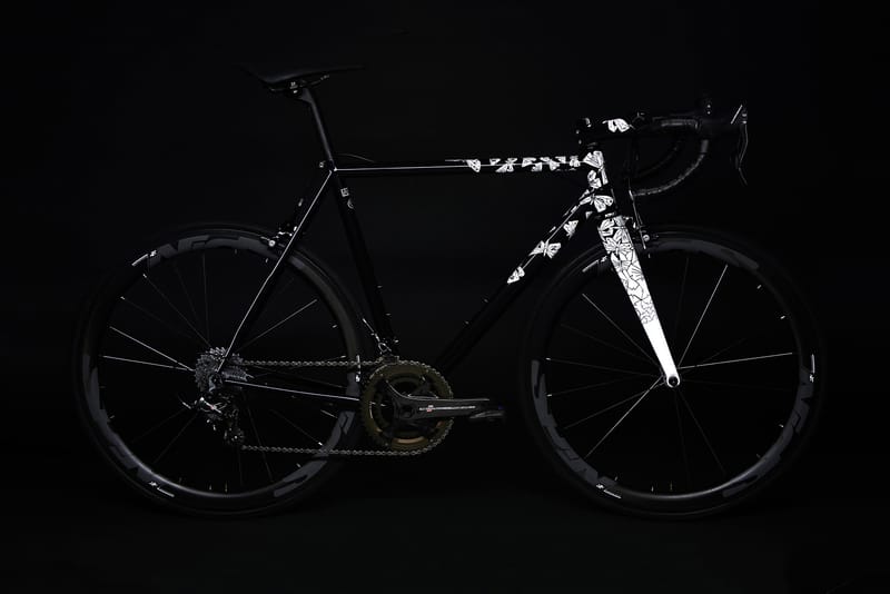 M.C. Escher & Spoon Customs Push Graphic Design Forward with Bespoke Steel Bicycle