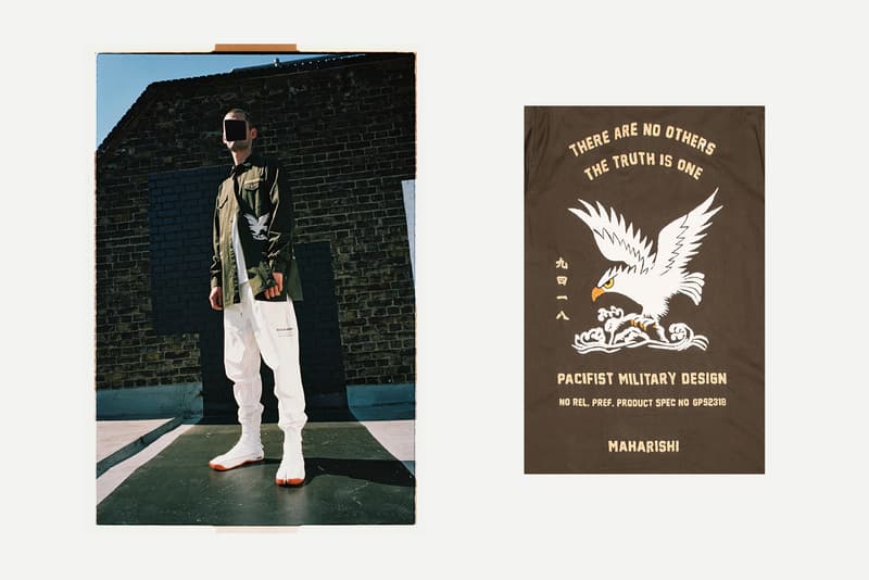 maharishi 2018 Spring Summer Lookbook collection february release date info london