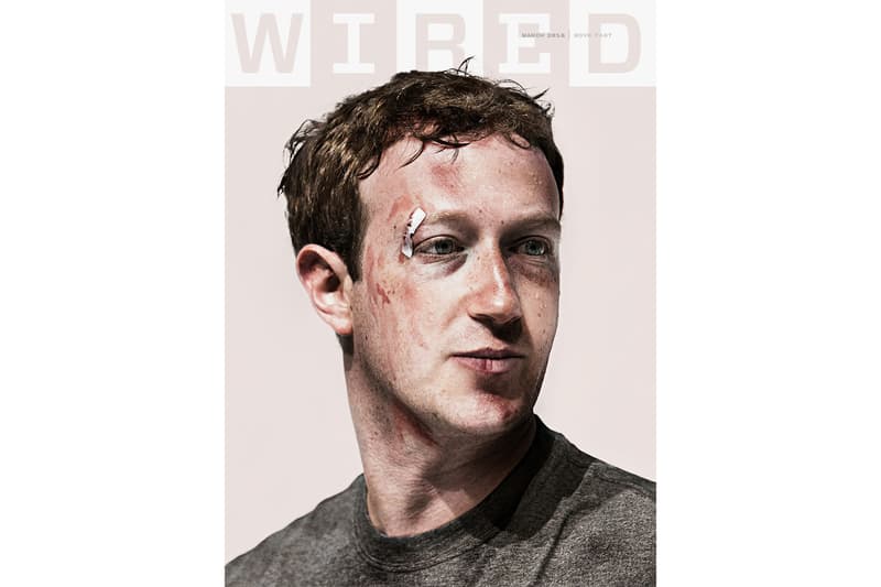 Mark Zuckerberg S Beaten Wired Cover Explained Hypebeast