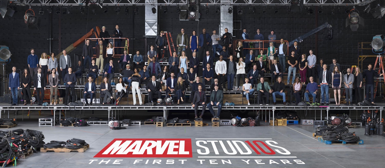 Marvel Cinematic Universe 10 Year Anniversary Class Photo