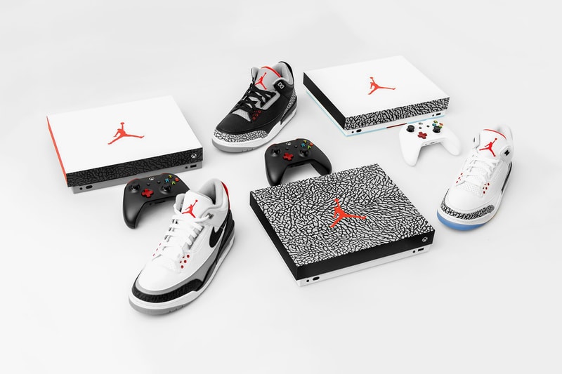 Microsoft Xbox One X Air Jordan 3 Giveaway 2018 february