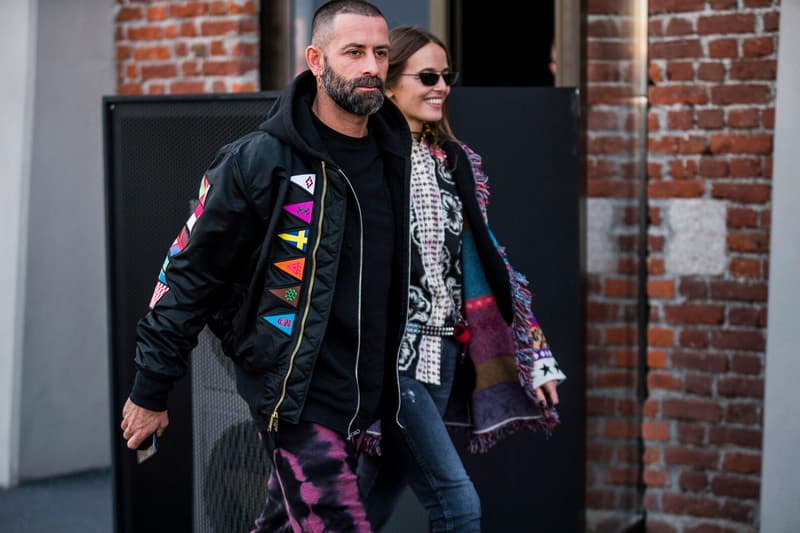 Milan Fashion Week Fall Winter 2018 Street Style Day 1 best men's women's streetsnaps sneakers