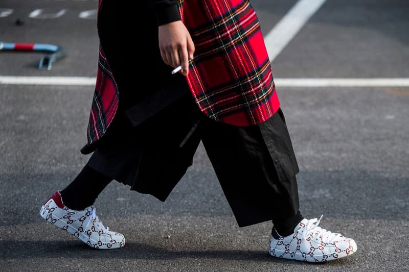 Milan Fashion Week Fall Winter 2018 Street Style Day 1 best men's women's streetsnaps sneakers