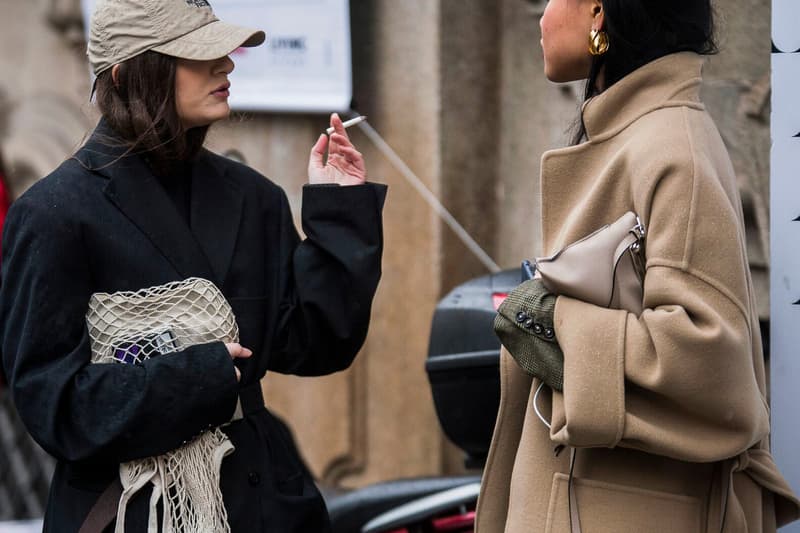 Milan Fashion Week Fall Winter 2018 Street Style Day 1 best men's women's streetsnaps sneakers