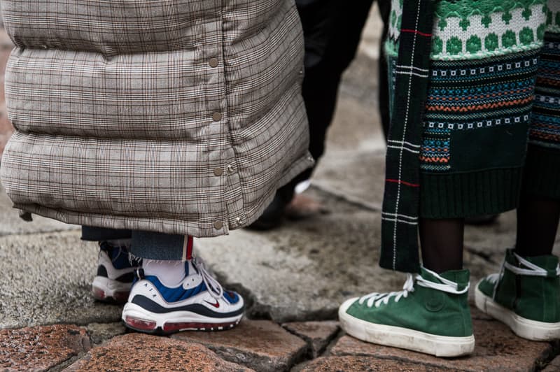Milan Fashion Week Fall/Winter 2018 Street Style men's women's best streetsnaps