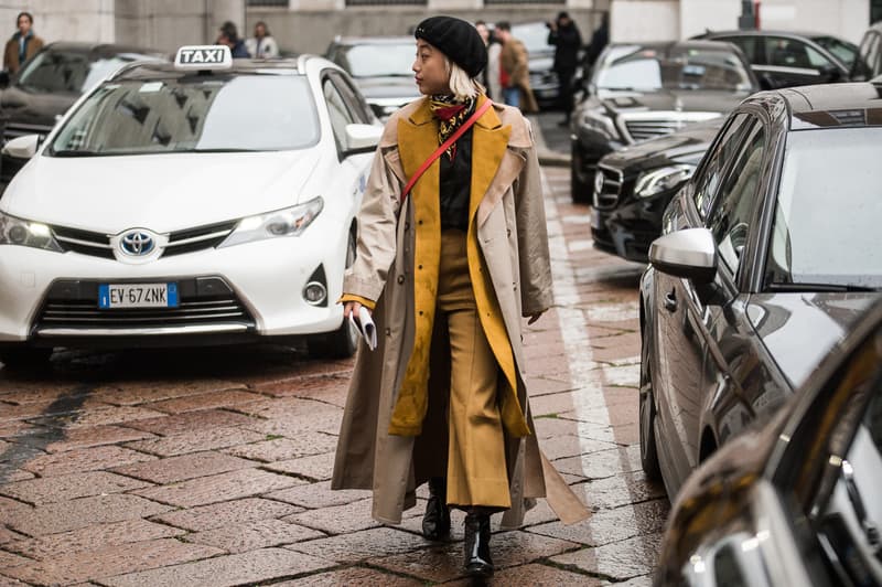 Milan Fashion Week Fall/Winter 2018 Street Style men's women's best streetsnaps