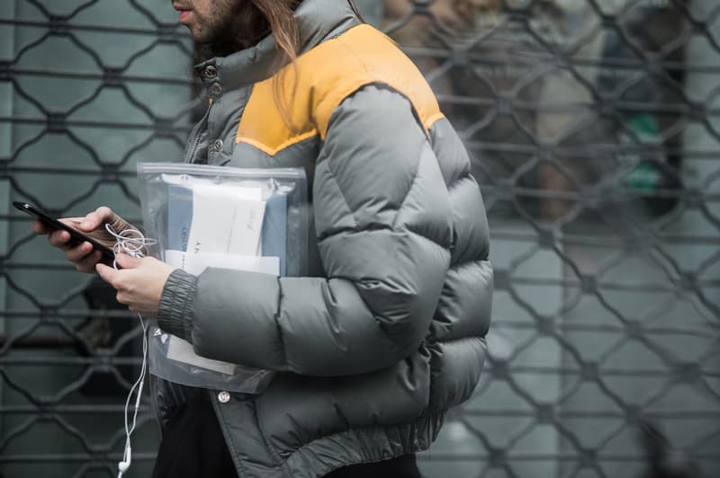 Milan Fashion Week Fall/Winter 2018 Street Style men's women's best streetsnaps