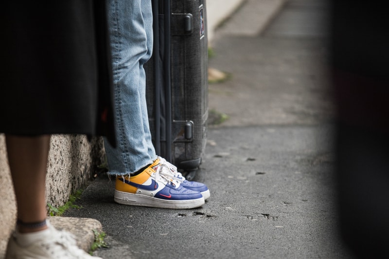 Milan Fashion Week Fall/Winter 2018 Street Style men's women's best streetsnaps