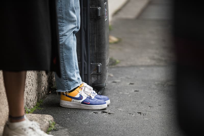 Milan Fashion Week Fall/Winter 2018 Street Style men's women's best streetsnaps