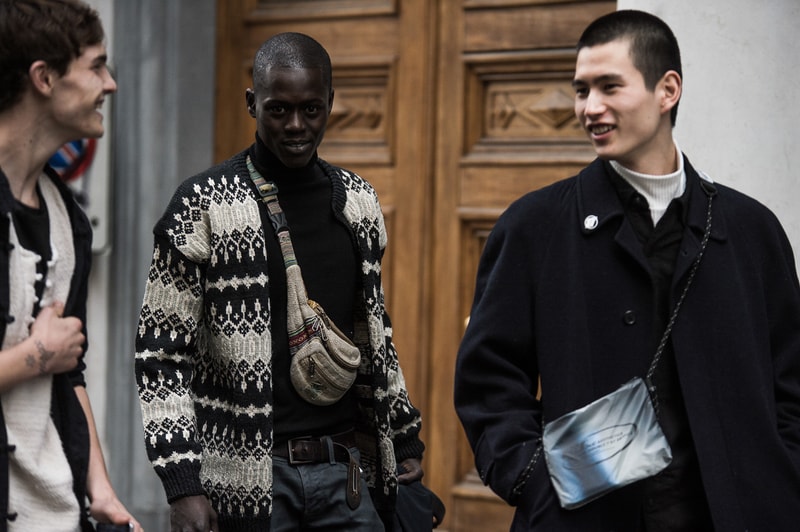 Milan Fashion Week Fall/Winter 2018 Street Style men's women's best streetsnaps