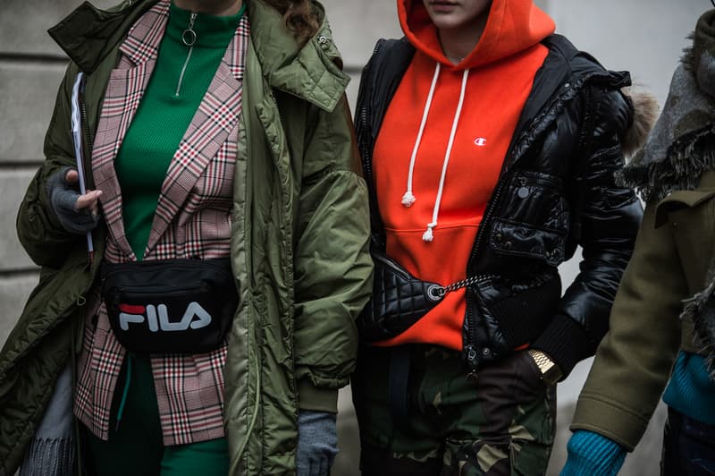 Milan Fashion Week Fall/Winter 2018 Street Style men's women's best streetsnaps
