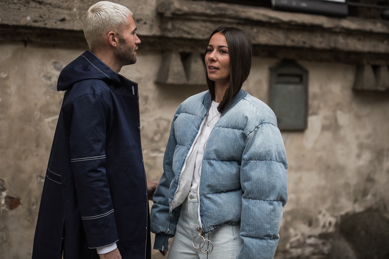 Milan Fashion Week Fall/Winter 2018 Street Style men's women's best streetsnaps