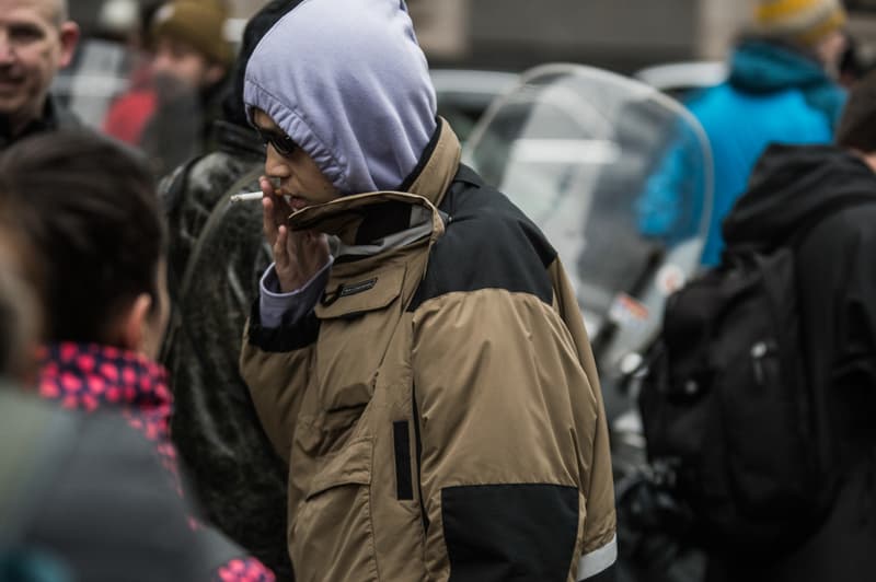 Milan Fashion Week Fall/Winter 2018 Street Style men's women's best streetsnaps