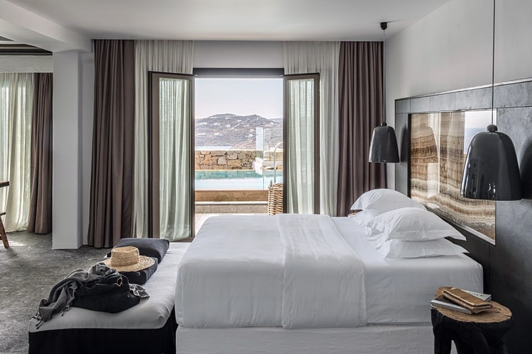 The Myconian Avaton Hotel Mixes Modern & Traditional Greek Influences