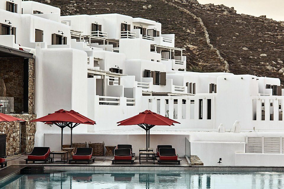 Myconian Avaton Greece Hotel Architecture Contemporary Design Elia Beach Aegean Sea