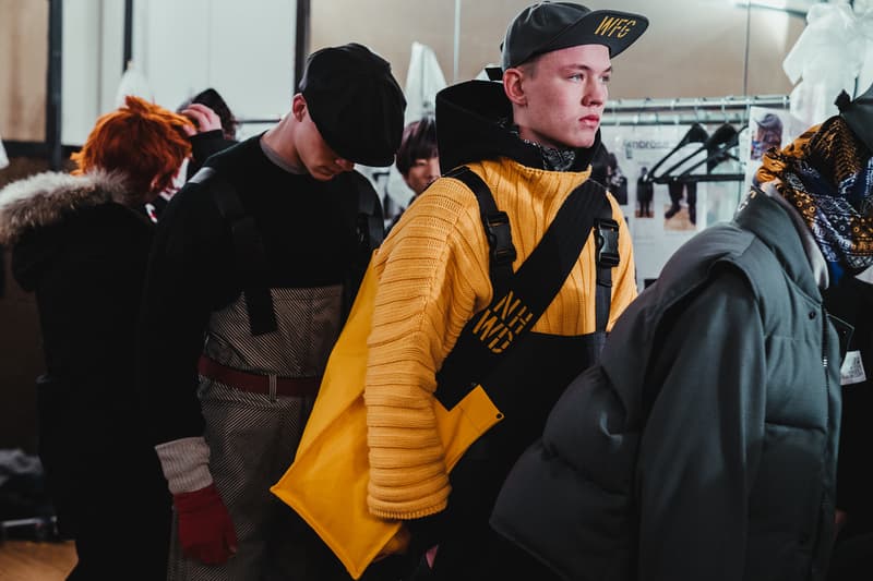 N.HOOLYWOOD 2018 Fall Winter Collection Runway timberland pro new balance porter yoshida co kaban ayame lee converse addict collaboration new york fashion week men