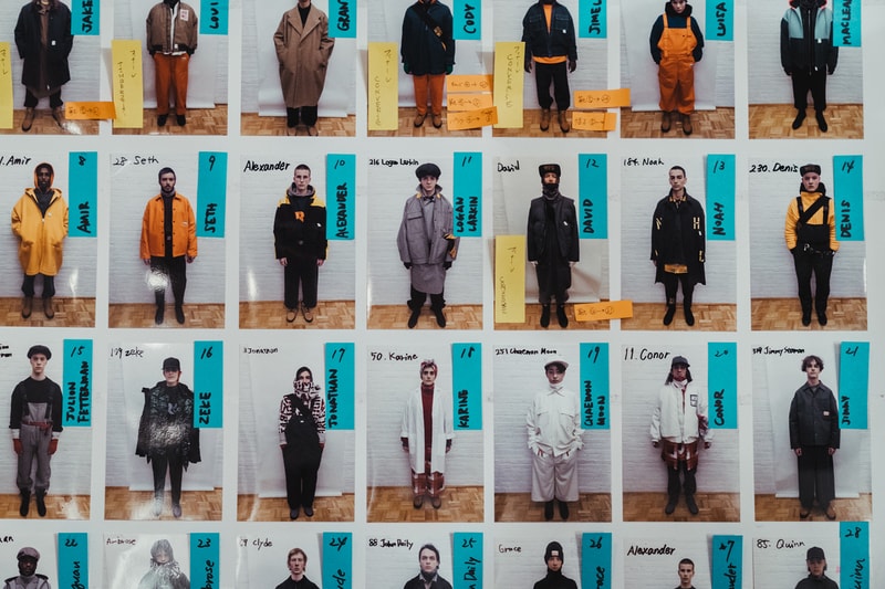 N.HOOLYWOOD 2018 Fall Winter Collection Runway timberland pro new balance porter yoshida co kaban ayame lee converse addict collaboration new york fashion week men