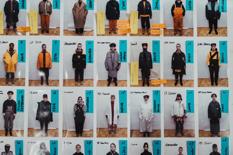 N.HOOLYWOOD 2018 Fall Winter Collection Runway timberland pro new balance porter yoshida co kaban ayame lee converse addict collaboration new york fashion week men