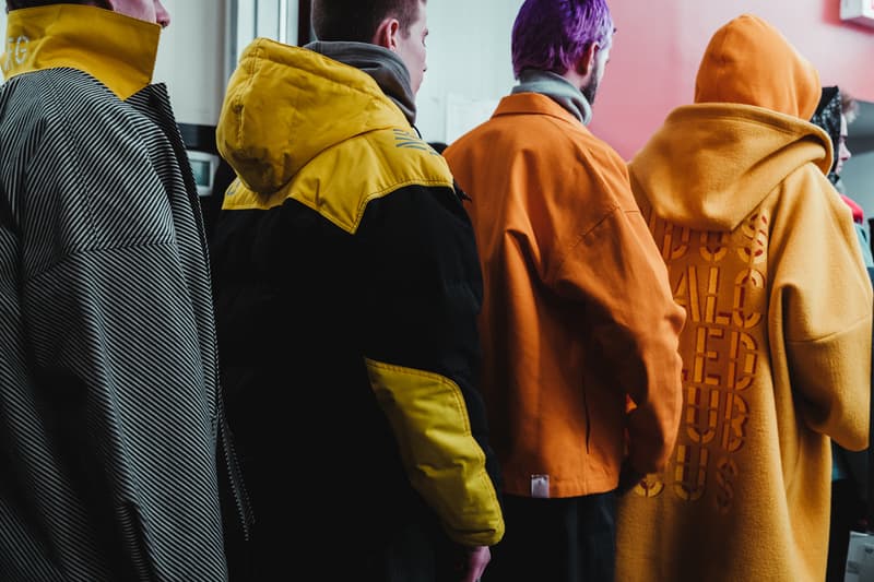 N.HOOLYWOOD 2018 Fall Winter Collection Runway timberland pro new balance porter yoshida co kaban ayame lee converse addict collaboration new york fashion week men