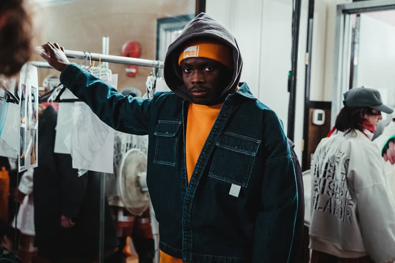 N.HOOLYWOOD 2018 Fall Winter Collection Runway timberland pro new balance porter yoshida co kaban ayame lee converse addict collaboration new york fashion week men