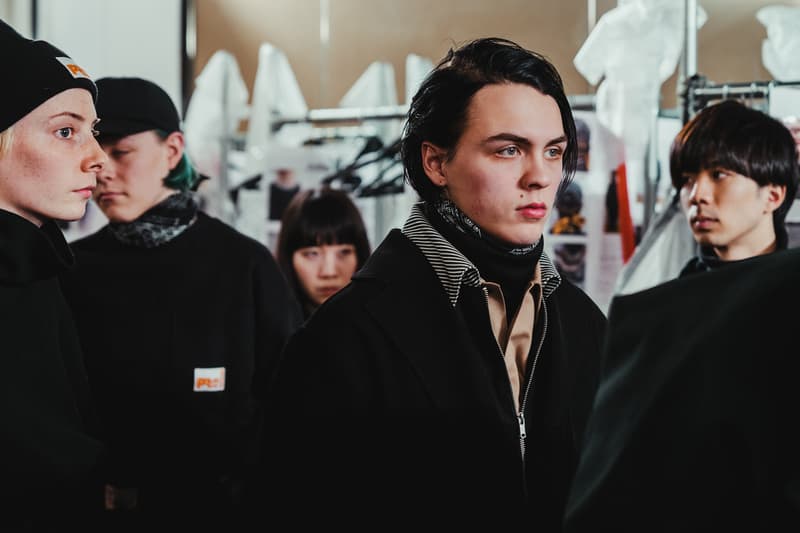 N.HOOLYWOOD 2018 Fall Winter Collection Runway timberland pro new balance porter yoshida co kaban ayame lee converse addict collaboration new york fashion week men