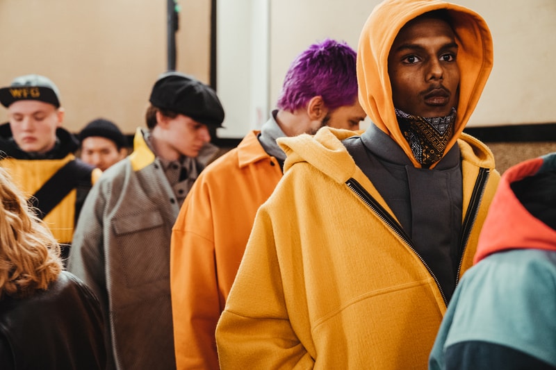 N.HOOLYWOOD 2018 Fall Winter Collection Runway timberland pro new balance porter yoshida co kaban ayame lee converse addict collaboration new york fashion week men