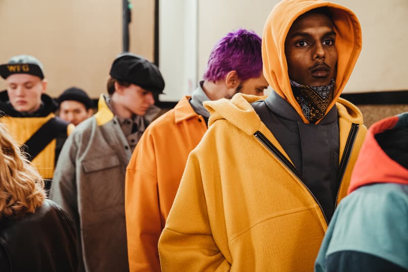N.HOOLYWOOD 2018 Fall Winter Collection Runway timberland pro new balance porter yoshida co kaban ayame lee converse addict collaboration new york fashion week men
