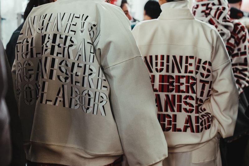 N.HOOLYWOOD 2018 Fall Winter Collection Runway timberland pro new balance porter yoshida co kaban ayame lee converse addict collaboration new york fashion week men