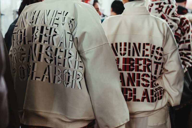 N.HOOLYWOOD 2018 Fall Winter Collection Runway timberland pro new balance porter yoshida co kaban ayame lee converse addict collaboration new york fashion week men