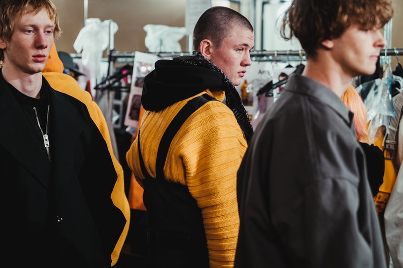N.HOOLYWOOD 2018 Fall Winter Collection Runway timberland pro new balance porter yoshida co kaban ayame lee converse addict collaboration new york fashion week men