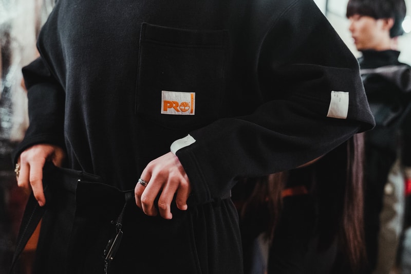 N.HOOLYWOOD 2018 Fall Winter Collection Runway timberland pro new balance porter yoshida co kaban ayame lee converse addict collaboration new york fashion week men