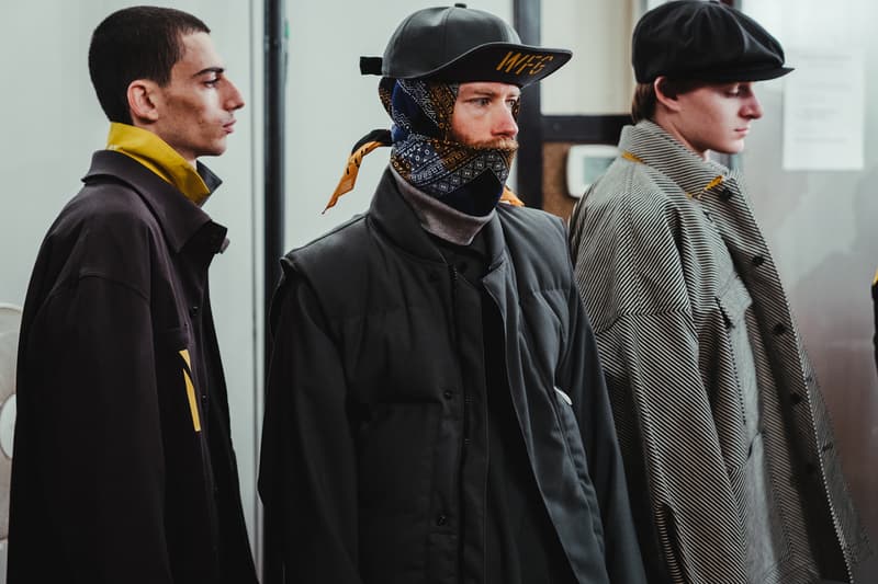 N.HOOLYWOOD 2018 Fall Winter Collection Runway timberland pro new balance porter yoshida co kaban ayame lee converse addict collaboration new york fashion week men
