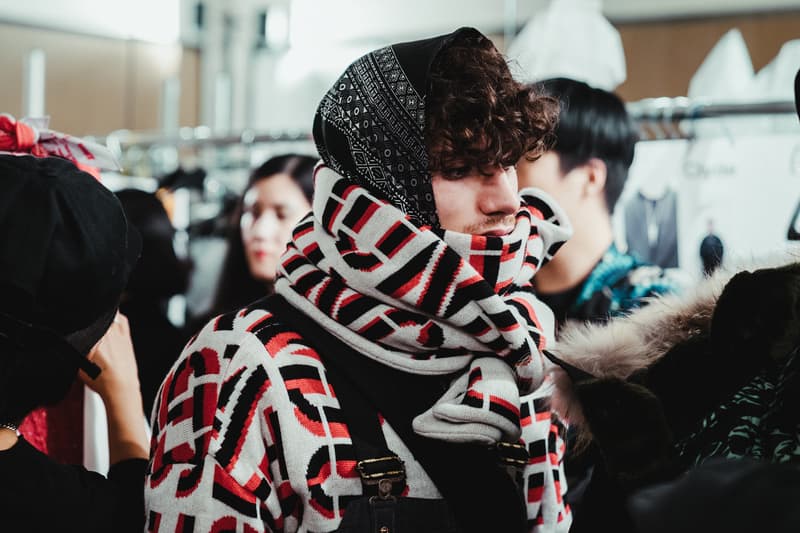 N.HOOLYWOOD 2018 Fall Winter Collection Runway timberland pro new balance porter yoshida co kaban ayame lee converse addict collaboration new york fashion week men