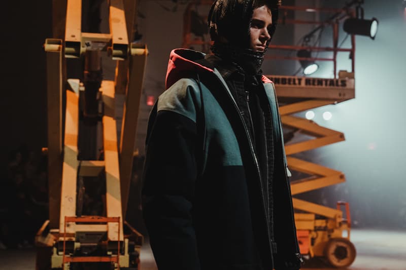 N.HOOLYWOOD 2018 Fall Winter Collection Runway timberland pro new balance porter yoshida co kaban ayame lee converse addict collaboration new york fashion week men