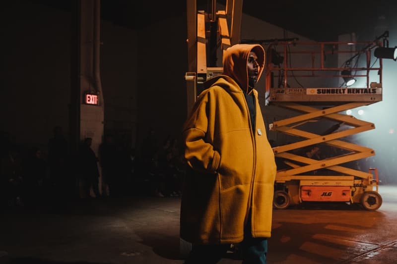 N.HOOLYWOOD 2018 Fall Winter Collection Runway timberland pro new balance porter yoshida co kaban ayame lee converse addict collaboration new york fashion week men