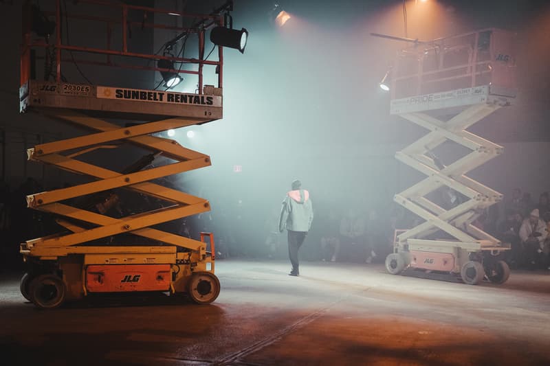 N.HOOLYWOOD 2018 Fall Winter Collection Runway timberland pro new balance porter yoshida co kaban ayame lee converse addict collaboration new york fashion week men