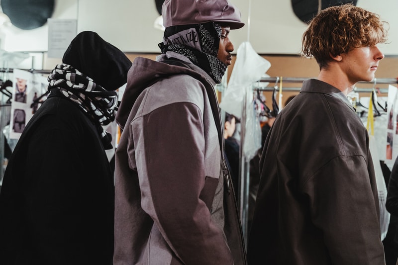 N.HOOLYWOOD 2018 Fall Winter Collection Runway timberland pro new balance porter yoshida co kaban ayame lee converse addict collaboration new york fashion week men