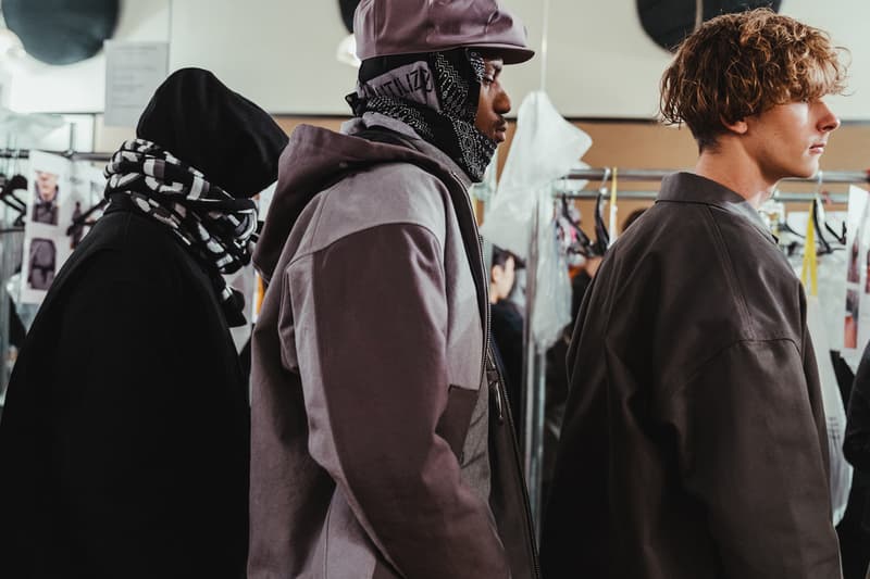 N.HOOLYWOOD 2018 Fall Winter Collection Runway timberland pro new balance porter yoshida co kaban ayame lee converse addict collaboration new york fashion week men