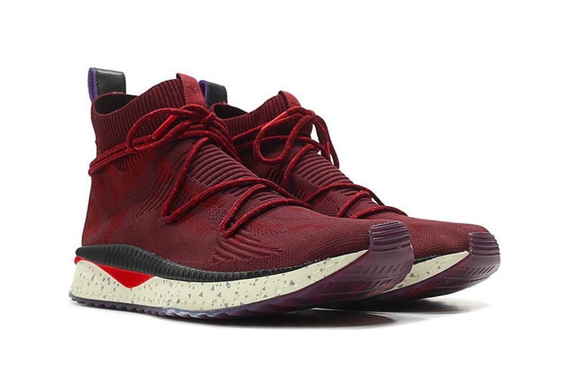 Naturel PUMA Tsugi EvoKnit Sock Bordeaux Release