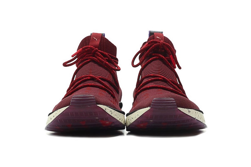 Naturel PUMA Tsugi EvoKnit Sock Bordeaux Release