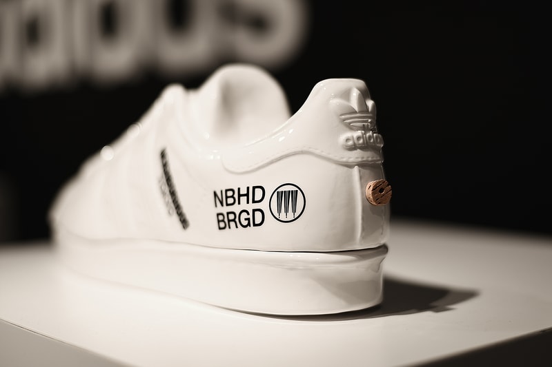 NEIGHBORHOOD adidas originals superstar incense Chamber Closer Look nbhd collaboration sneaker