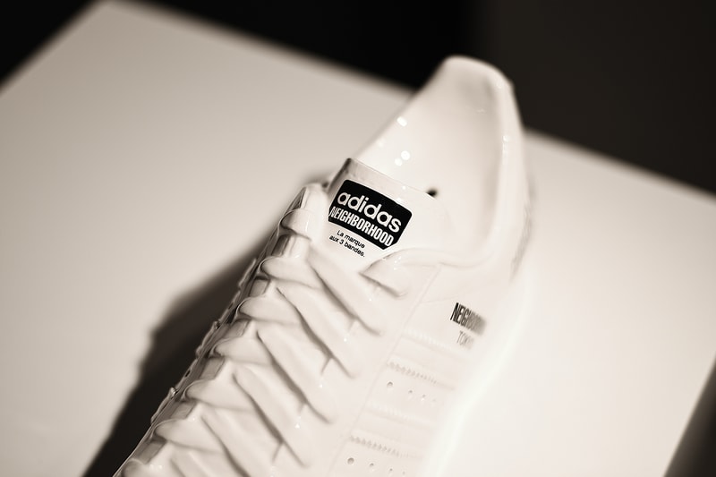 NEIGHBORHOOD adidas originals superstar incense Chamber Closer Look nbhd collaboration sneaker