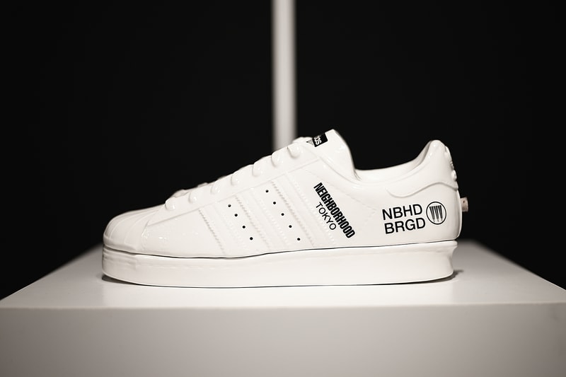 NEIGHBORHOOD adidas originals superstar incense Chamber Closer Look nbhd collaboration sneaker
