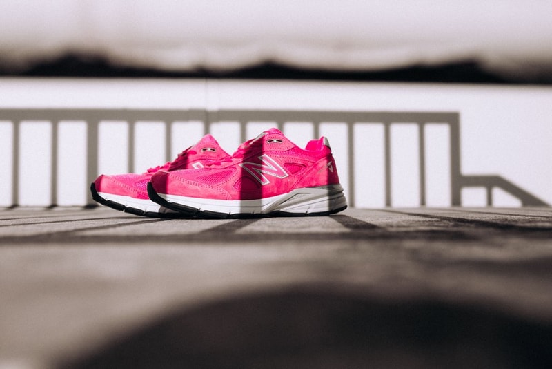 New Balance 990v4 Komen Pink Mens Made in USA Lace up for the cure