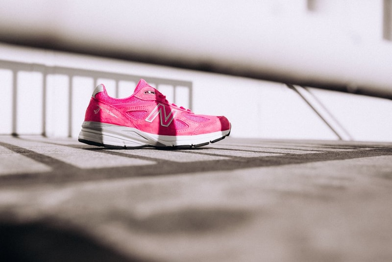 New Balance 990v4 Komen Pink Mens Made in USA Lace up for the cure